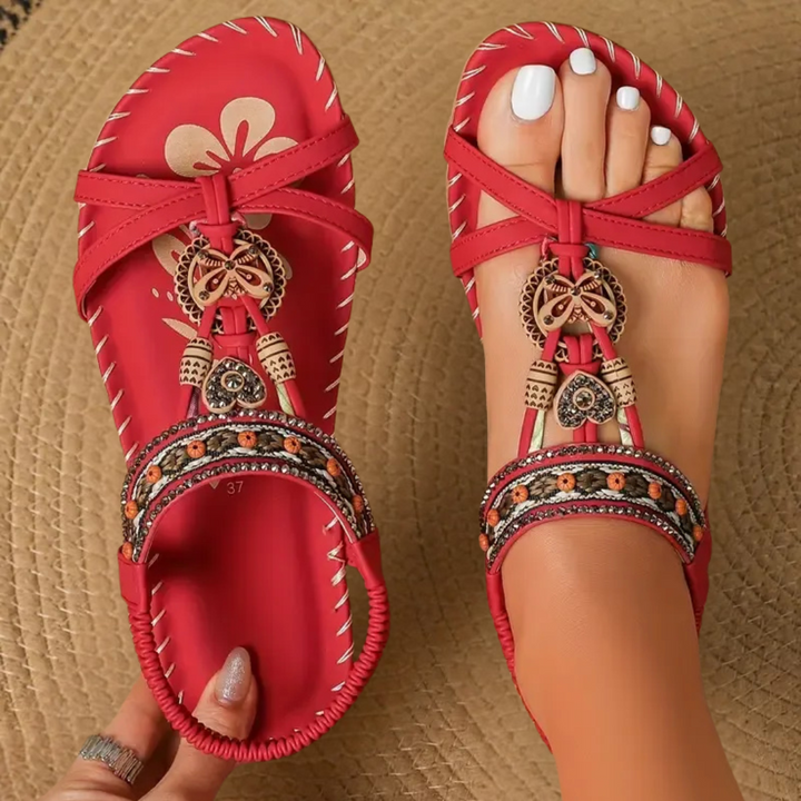 Sandy Women's Sandals | Comfortable Ibiza Style, Casual Summer Footwear 1
