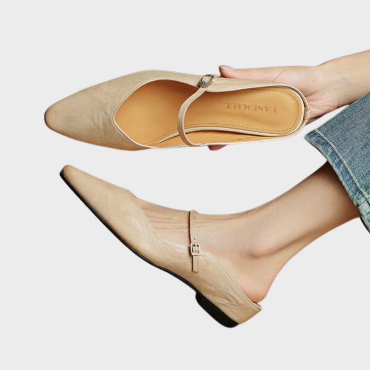 Orella | Genuine Leather Mules — Timeless Style & Everyday Comfort