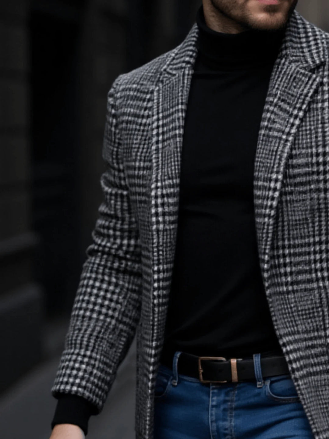 Men's Outdoor Thickened Trench coat