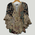 Phoenix | Elegant Blouse with Patterns