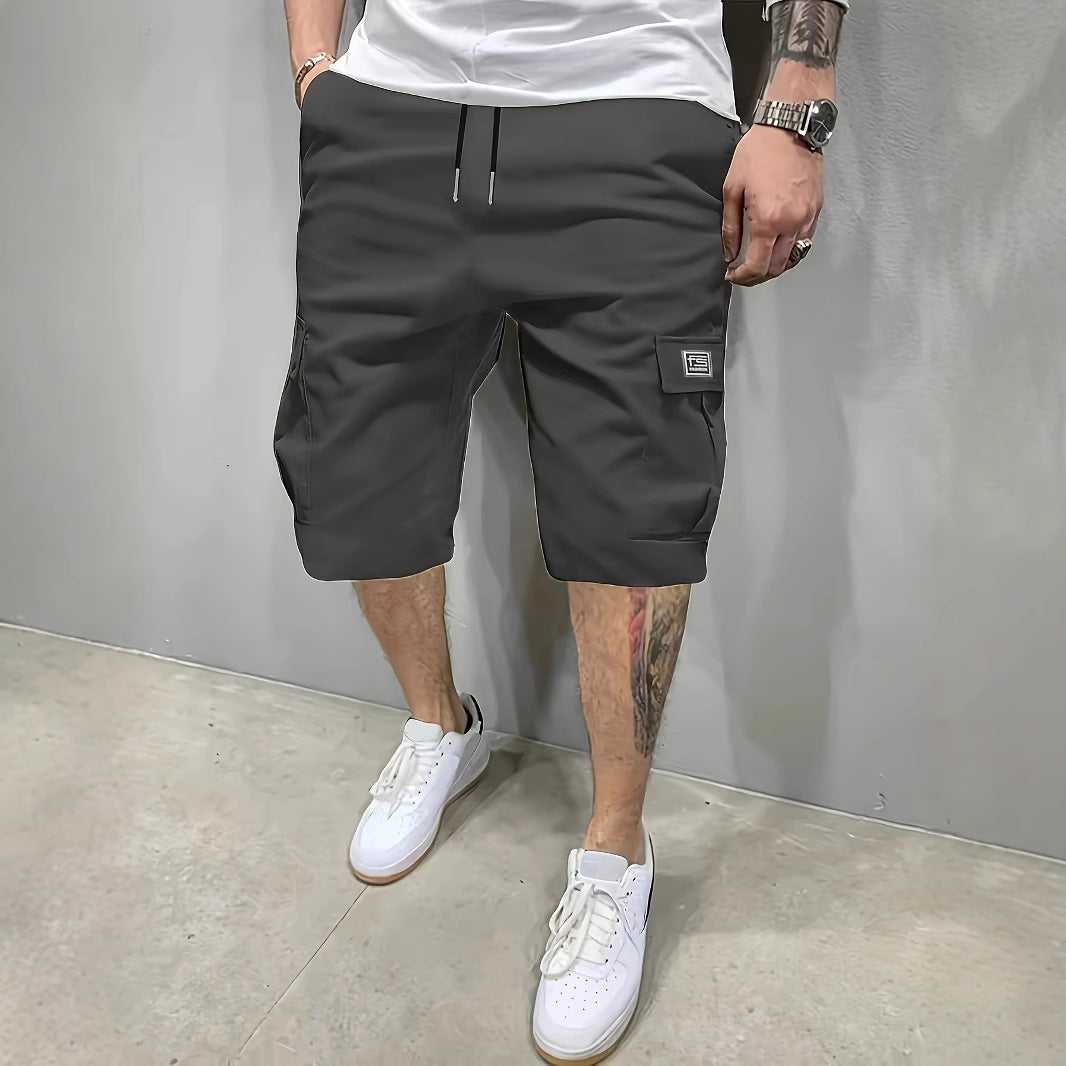 Sleek Men's Cargo Shorts | Relaxed Fit, Comfortable Fabric 3