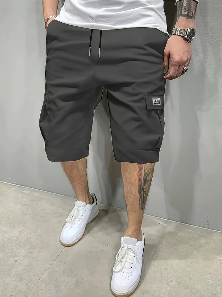 Sleek Men's Cargo Shorts | Relaxed Fit, Comfortable Fabric 8