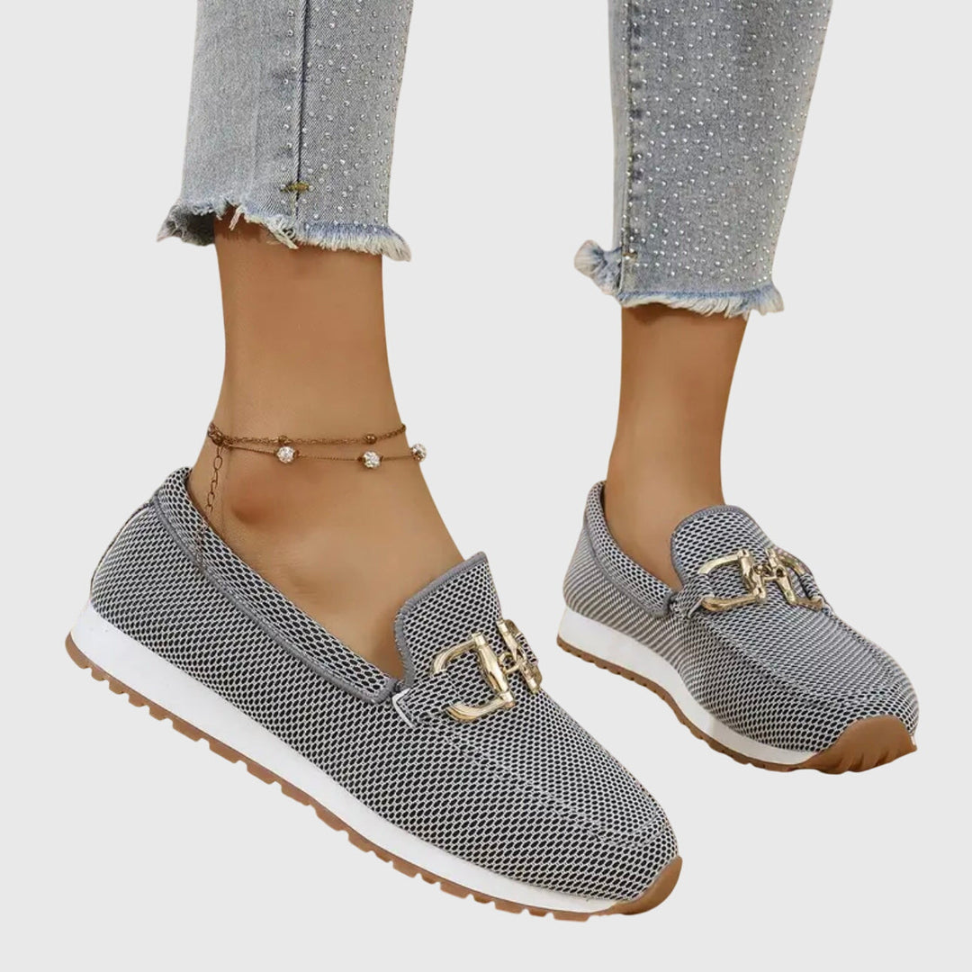 Sophie Women's Slip-On Sneakers | Orthopedic Mesh Comfort 4