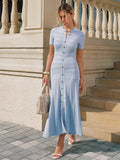 Textured Knit Midi Dress ? Effortless Elegance and All-Day Comfort 0