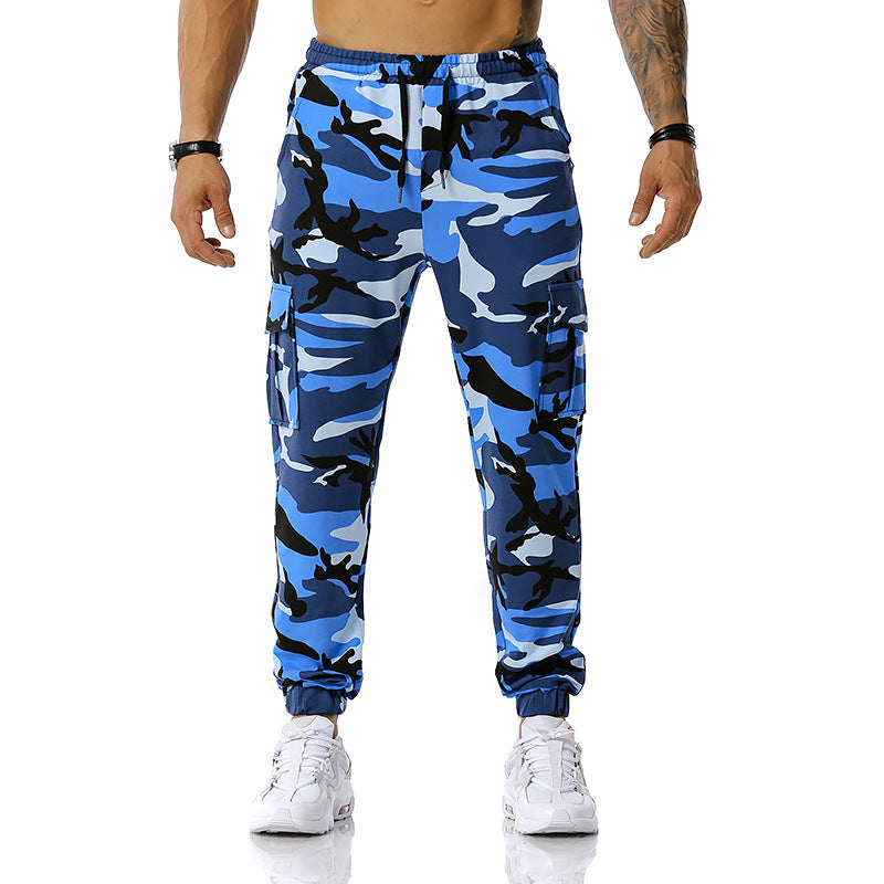 The Camo Trousers - Blue Tiger 0