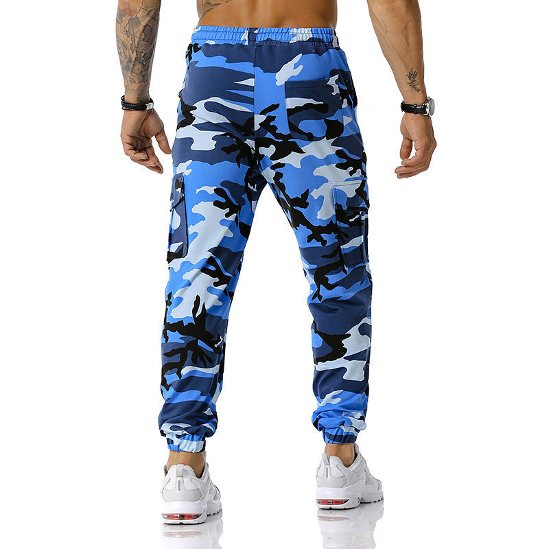 The Camo Trousers - Blue Tiger 1