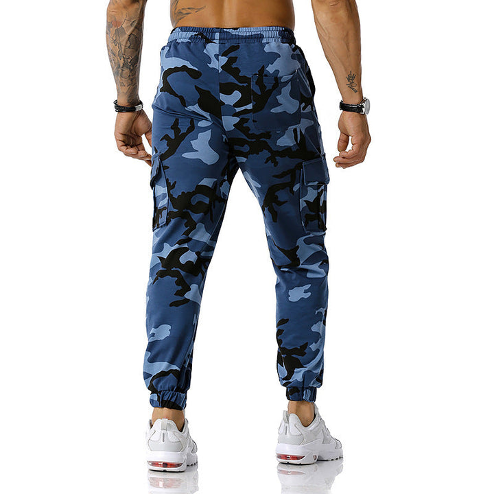 The Camo Trousers - Navy 1