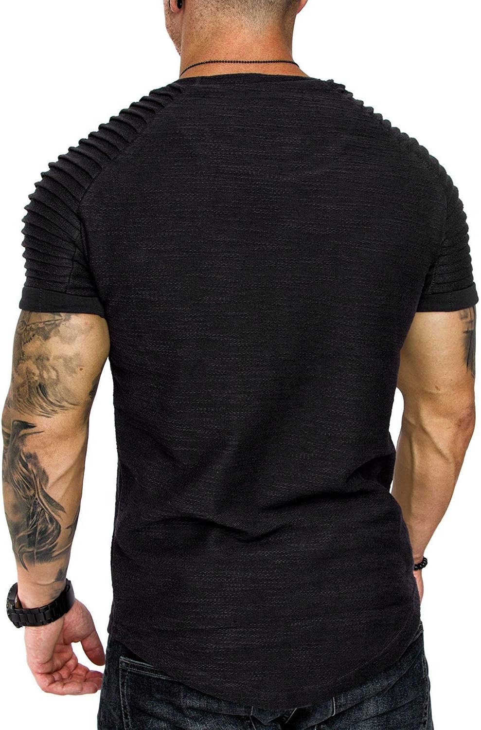 The DUVAL Pleated T-Shirt 2