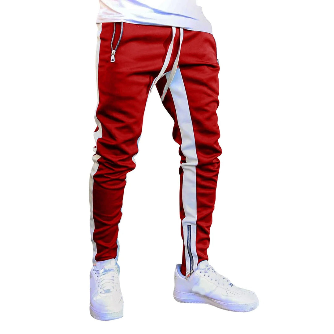 The Duval Track Pants - Red 0