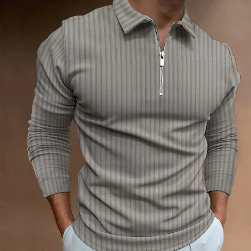 The Oracle Long-Sleeve Polo Shirt 0