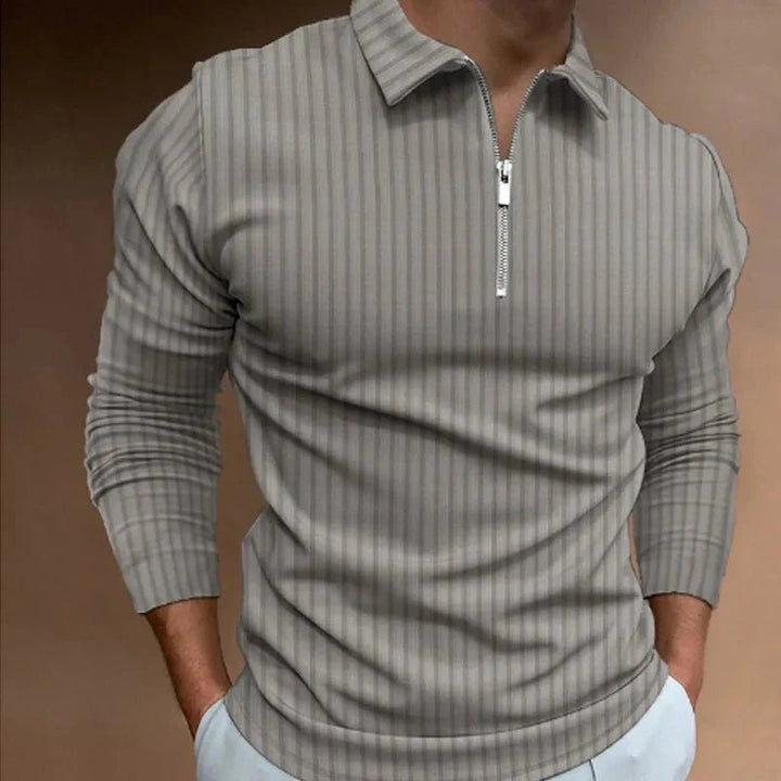 The Oracle Long-Sleeve Polo Shirt 0