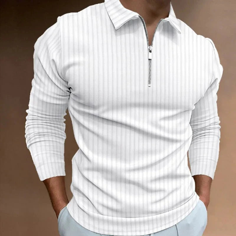 The Oracle Long-Sleeve Polo Shirt 1