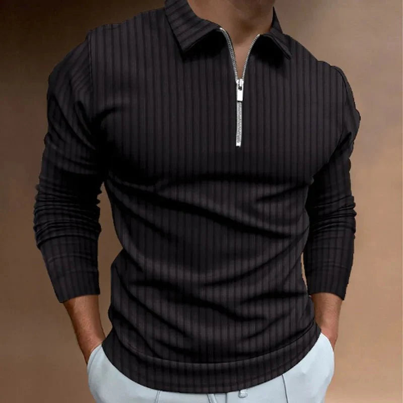 The Oracle Long-Sleeve Polo Shirt 2