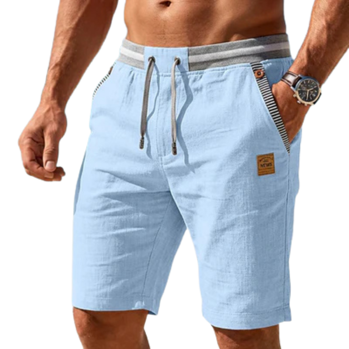 Varel Men's Summer Shorts | Lightweight Breathable Fabric, Drawstring Waist 1