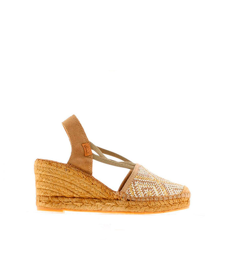 Vera Women's Sandals | Natural Jute Wedge, Breathable Microfiber Insole 1