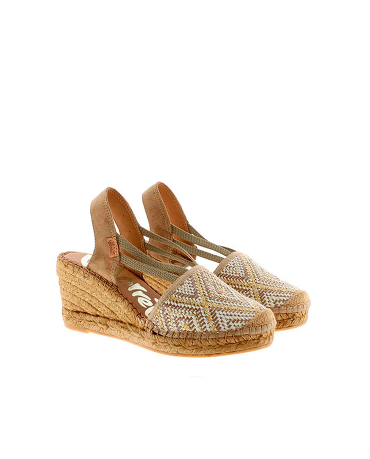 Vera Women's Sandals | Natural Jute Wedge, Breathable Microfiber Insole 2