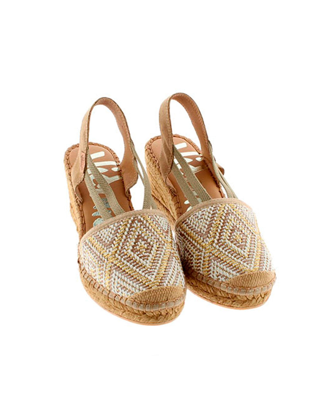 Vera Women's Sandals | Natural Jute Wedge, Breathable Microfiber Insole 3