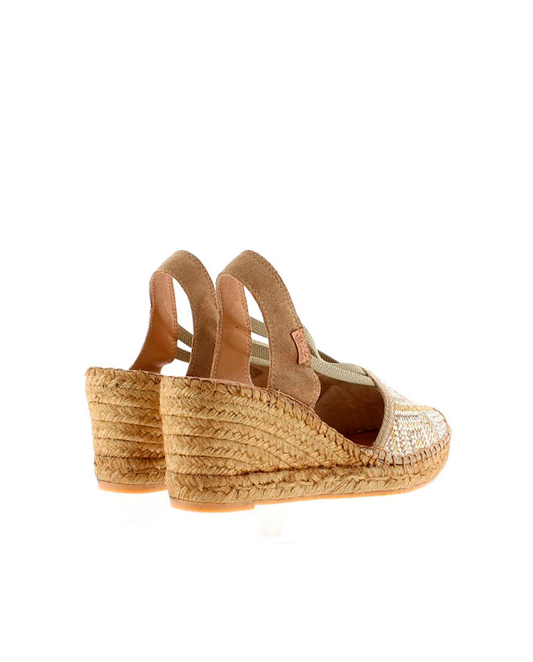 Vera Women's Sandals | Natural Jute Wedge, Breathable Microfiber Insole 4