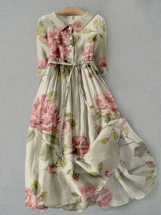 Brenda – Classic Rose Dress