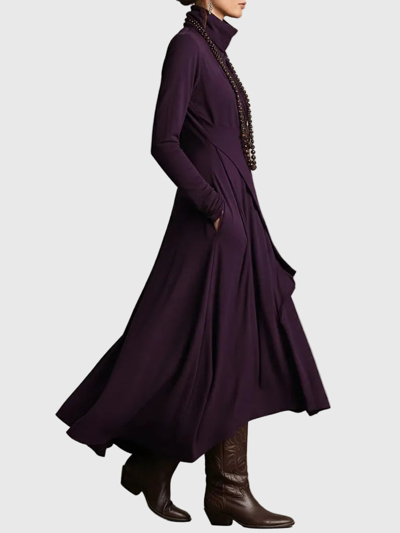 Violet | Maxi Pleated Dress