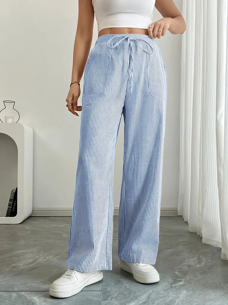 Malina | Stylish Casual Drawstring Trousers