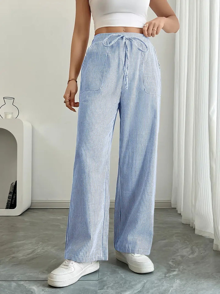 Malina | Stylish Casual Drawstring Trousers