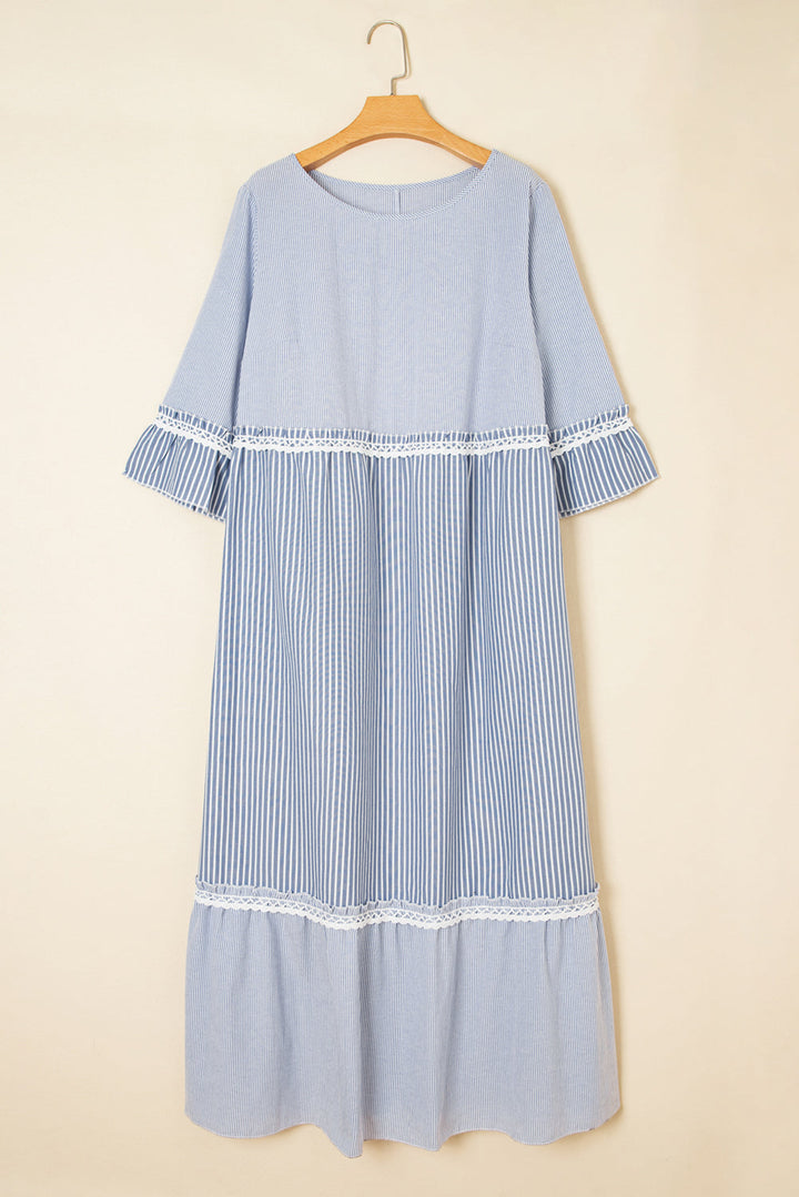 Skyline | Stripe Maxi Dress