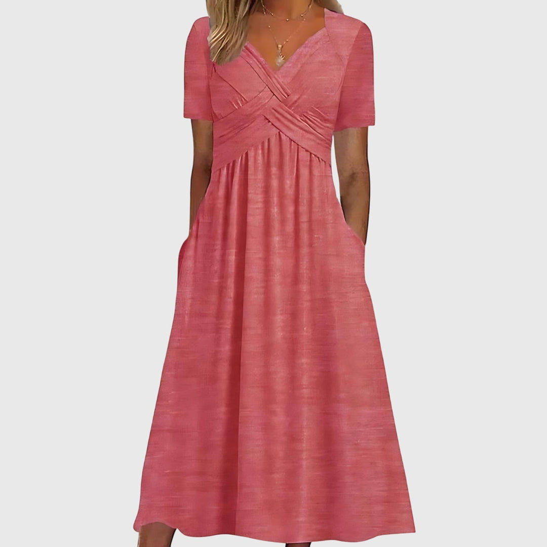 Manola | Tummy Coverage Midi Dress