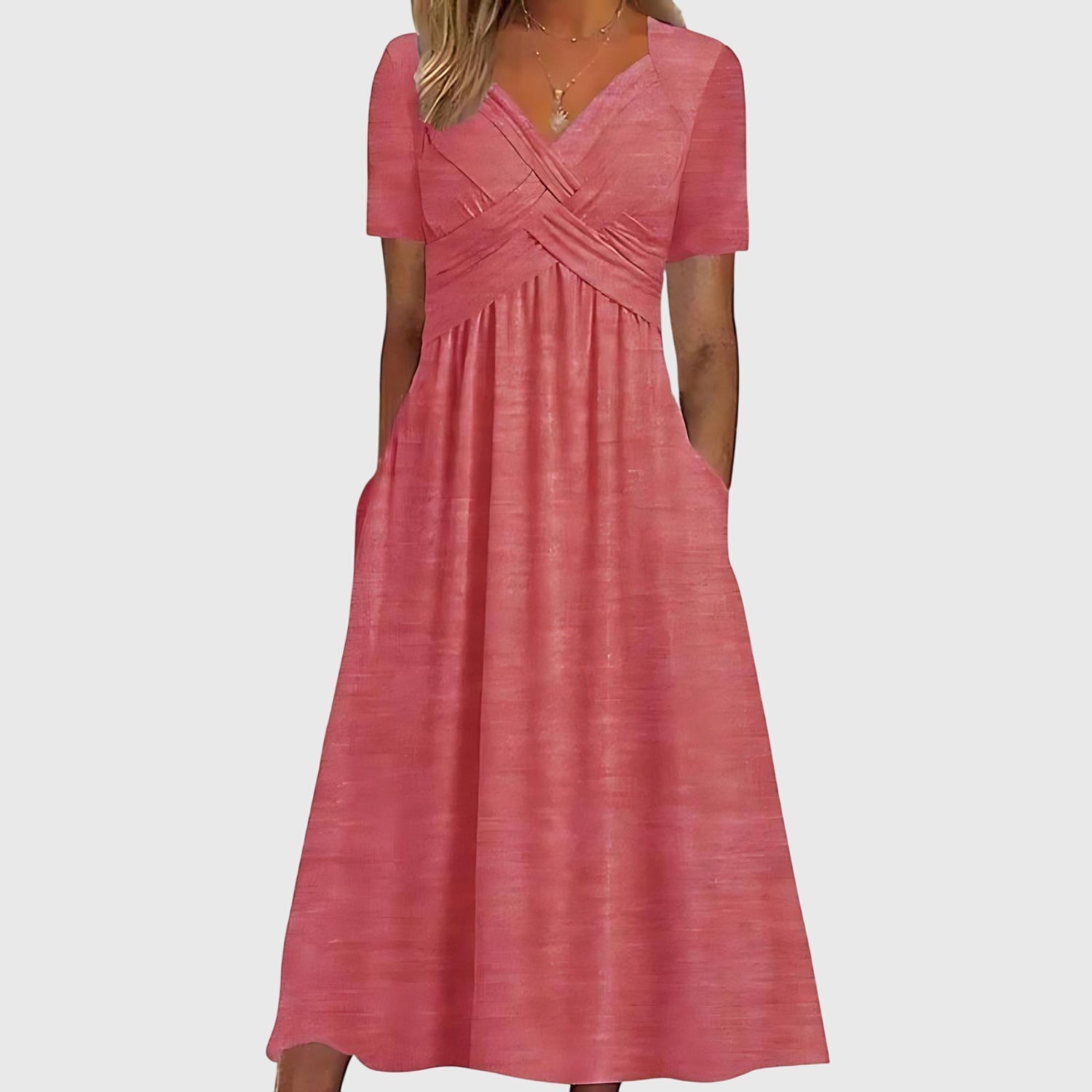 Manola | Tummy Coverage Midi Dress