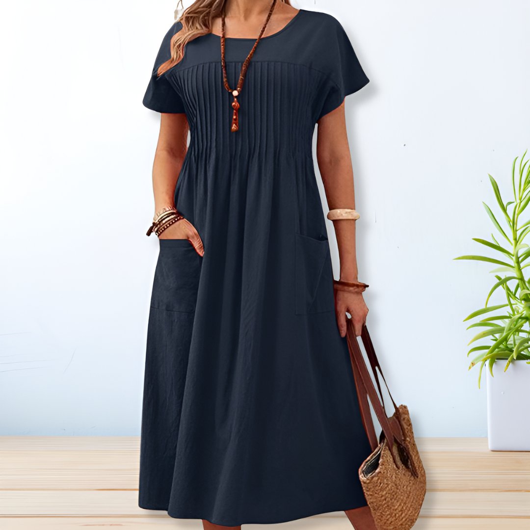 Jacqueline™ | Tummy Coverage Fit Day Dress