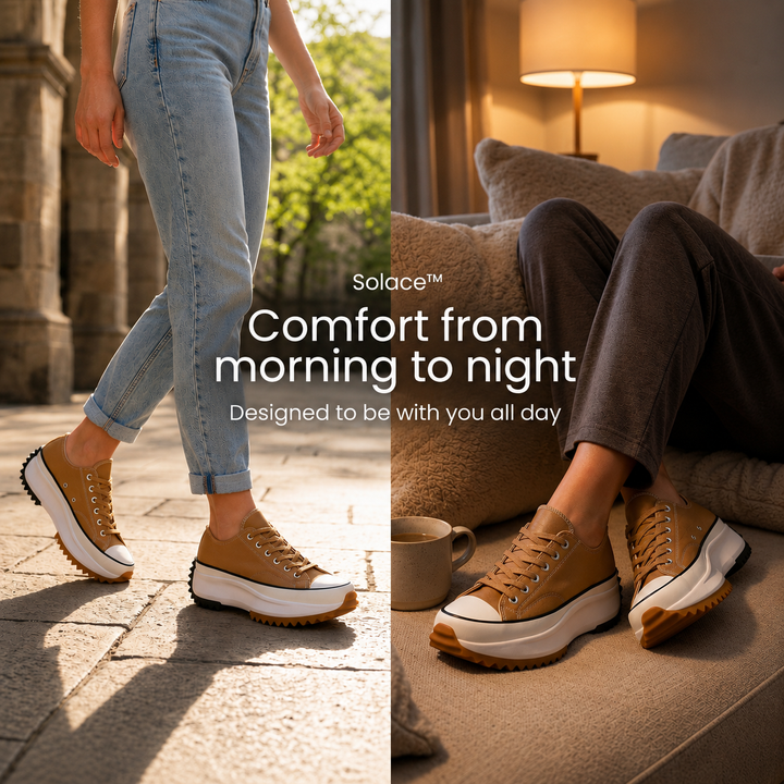 Solace | Sneakers with Soft Memory Foam and all dayComfort