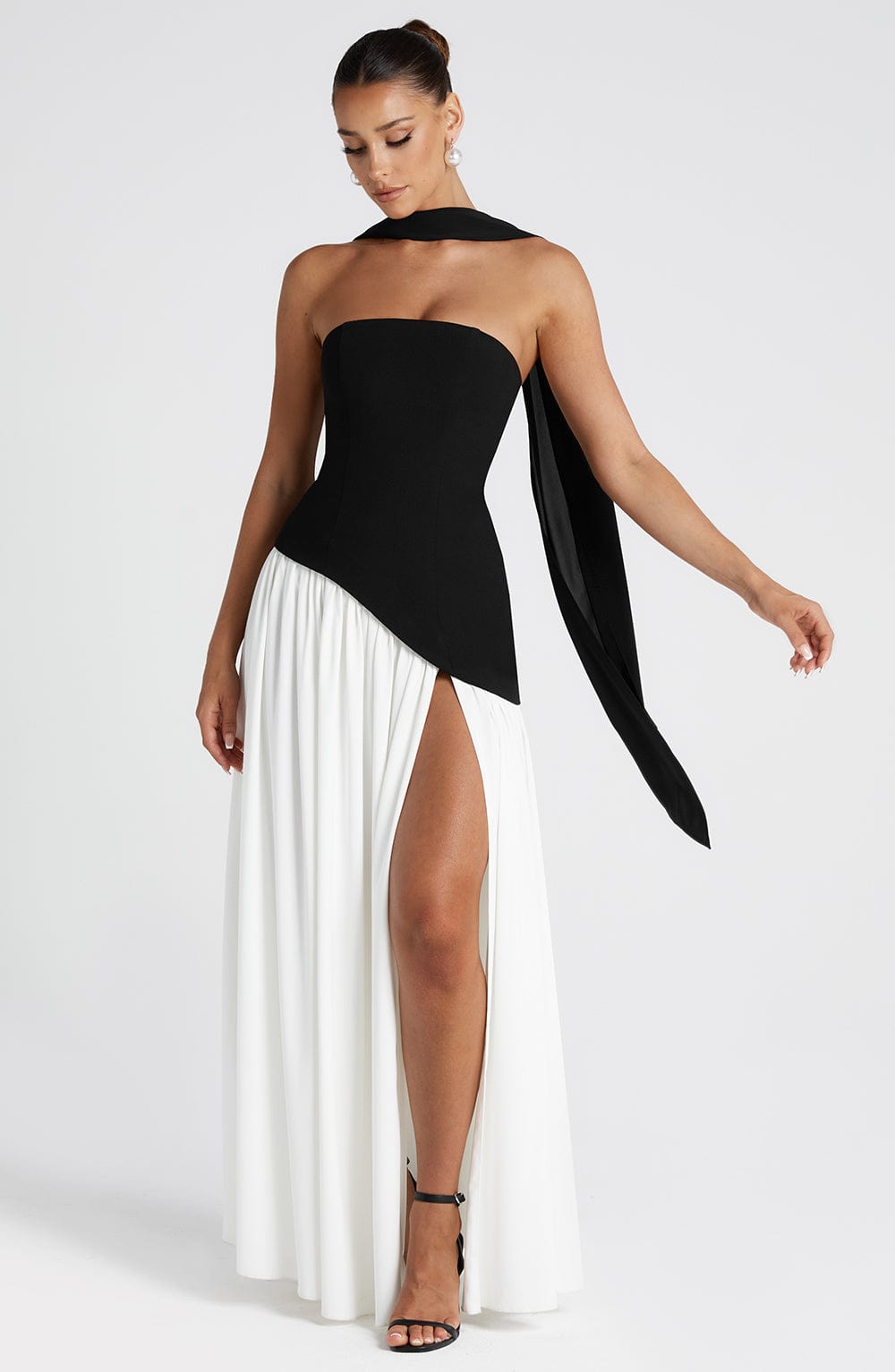Luxe Chic Slit Maxi Dress