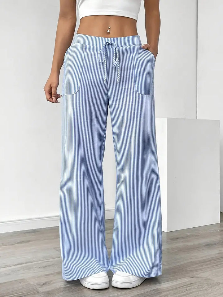 Malina | Stylish Casual Drawstring Trousers