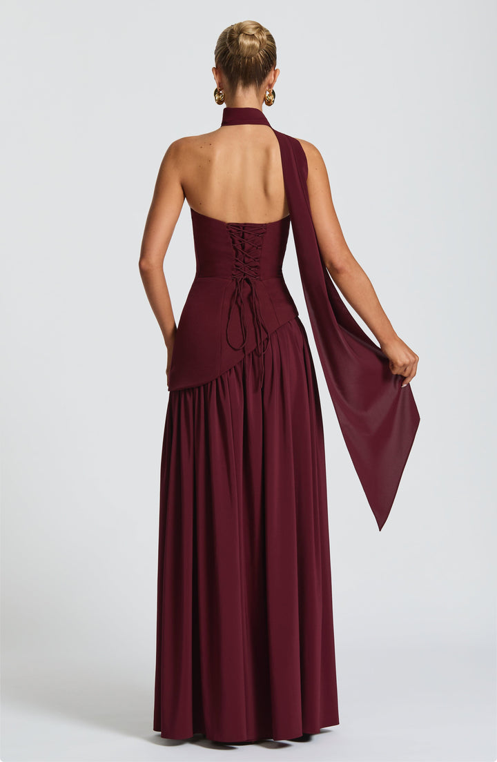 Luxe Chic Slit Maxi Dress
