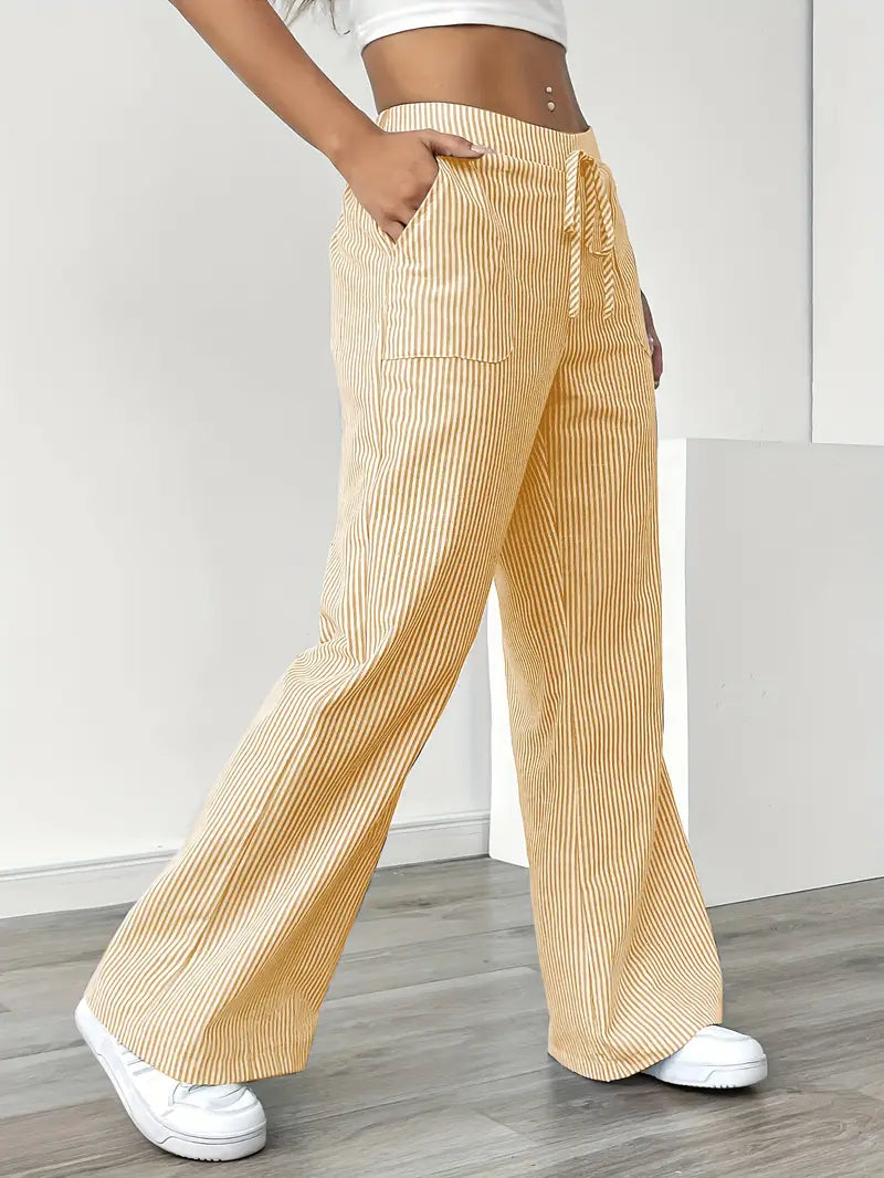 Halina | Stylish Casual Drawstring Trousers