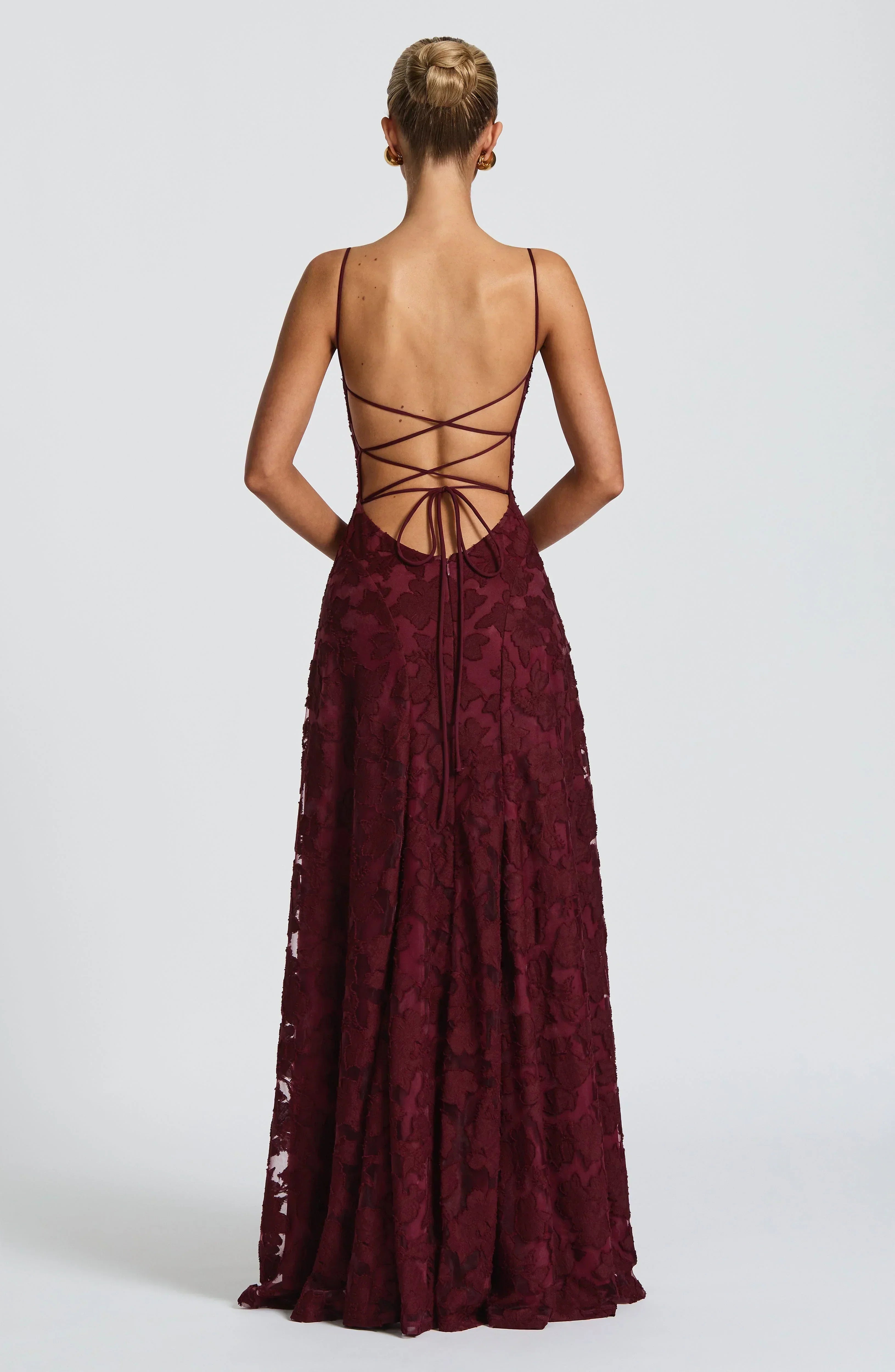 Aveline |Elegant Lace Corset Maxi Dress - Glamorous Evening Gown