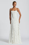 Aveline |Elegant Lace Corset Maxi Dress - Glamorous Evening Gown