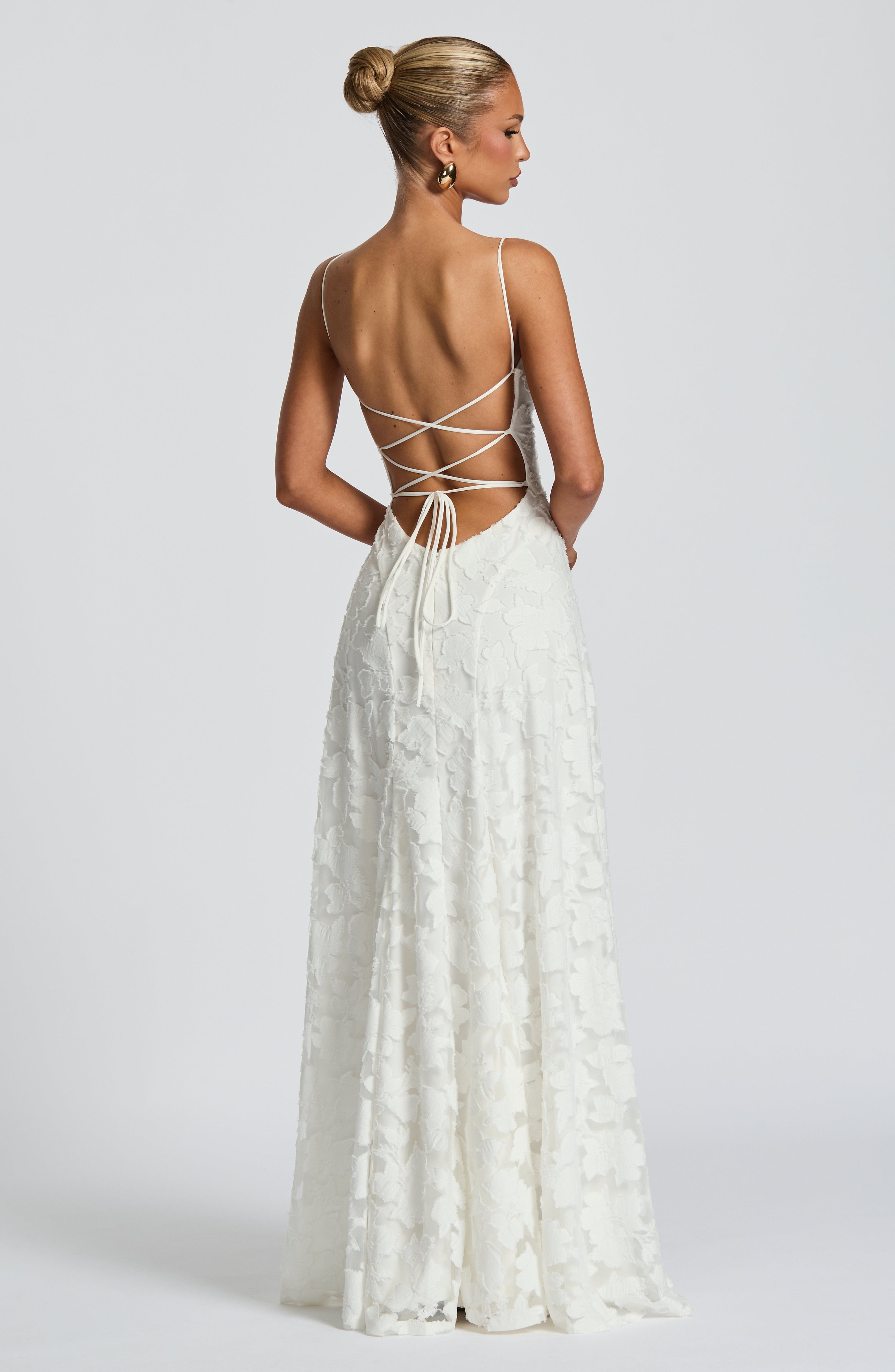 Aveline |Elegant Lace Corset Maxi Dress - Glamorous Evening Gown