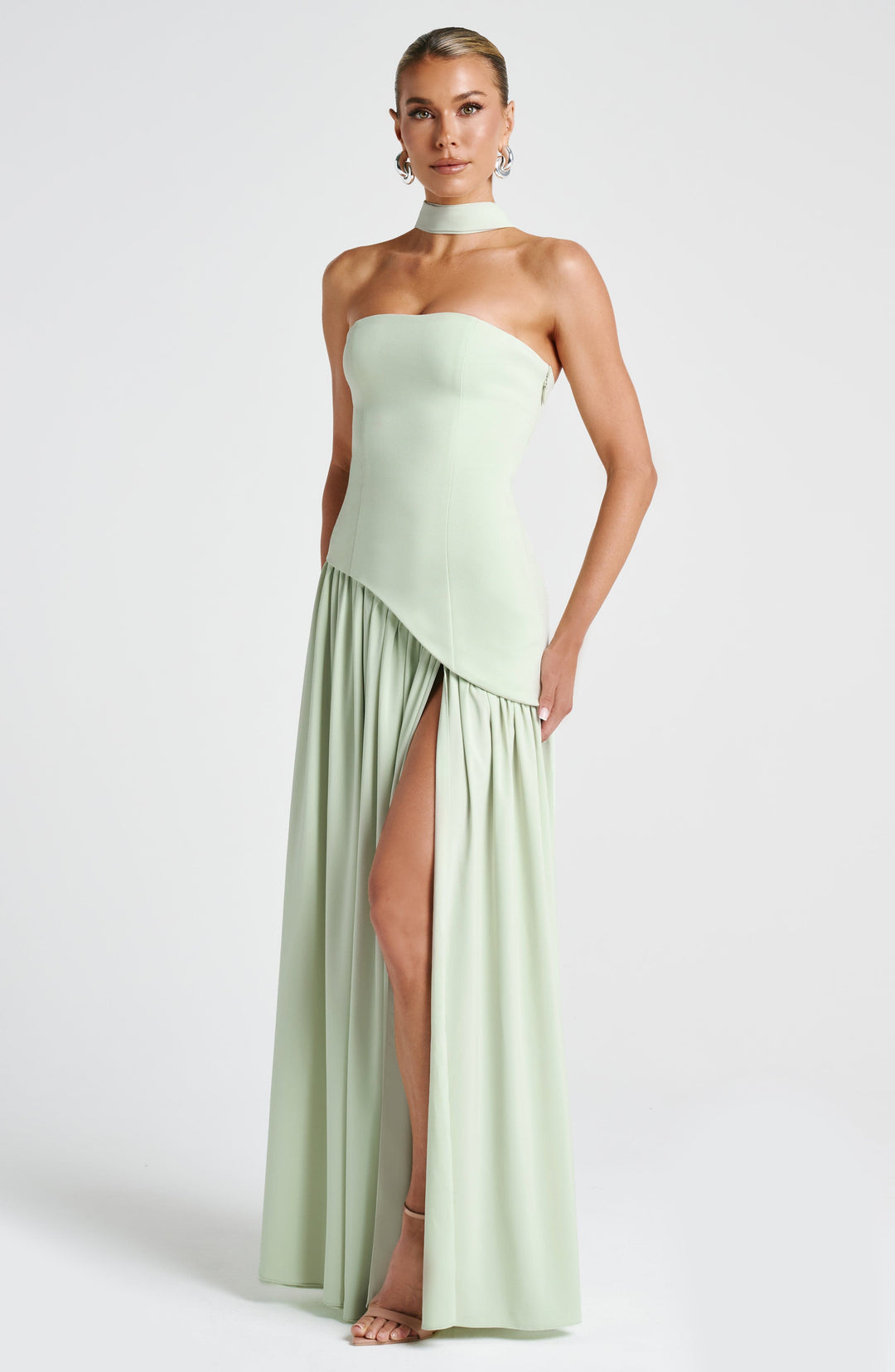 Luxe Chic Slit Maxi Dress