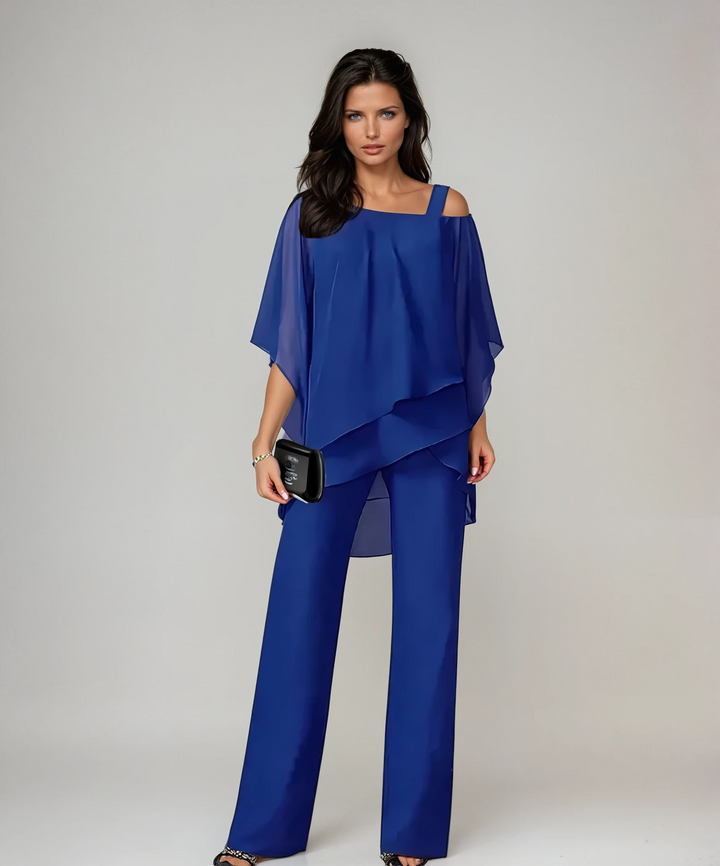 Mariella™ Two-Piece Layered Set | Relaxed Elegant Co-Ord Set